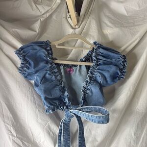 Edikted Jean Tie Top